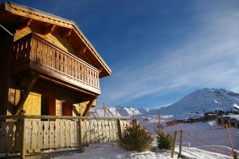 Madame Vacances Les Chalets Du Praz La Plagne Exterior foto